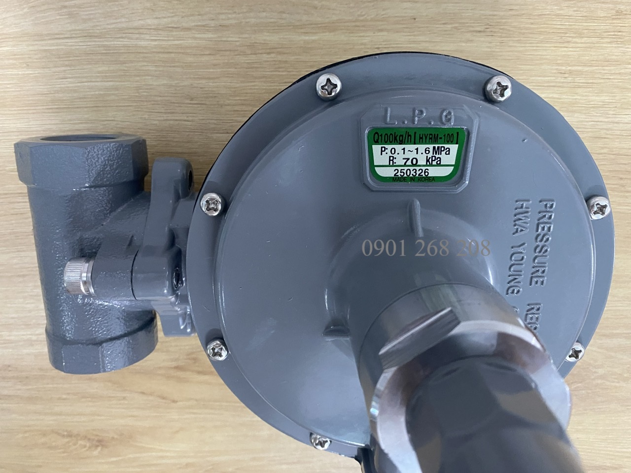 van dieu ap cap mot 100kg/h hyrm-100 hwayoung